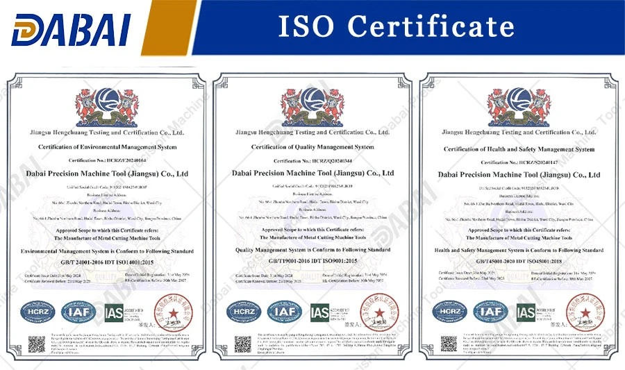 ISO Certificate